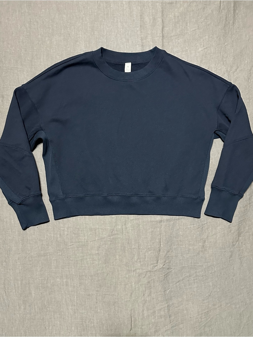 Yogalicious Navy Crewneck Sweatshirt